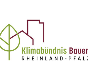 Logo des Klimabündnis Bauen RLP