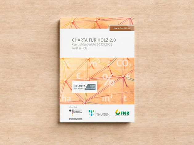 FNR: Charta-Kennzahlenbericht 2022/23 für das Cluster Forst und Holz liegt vor